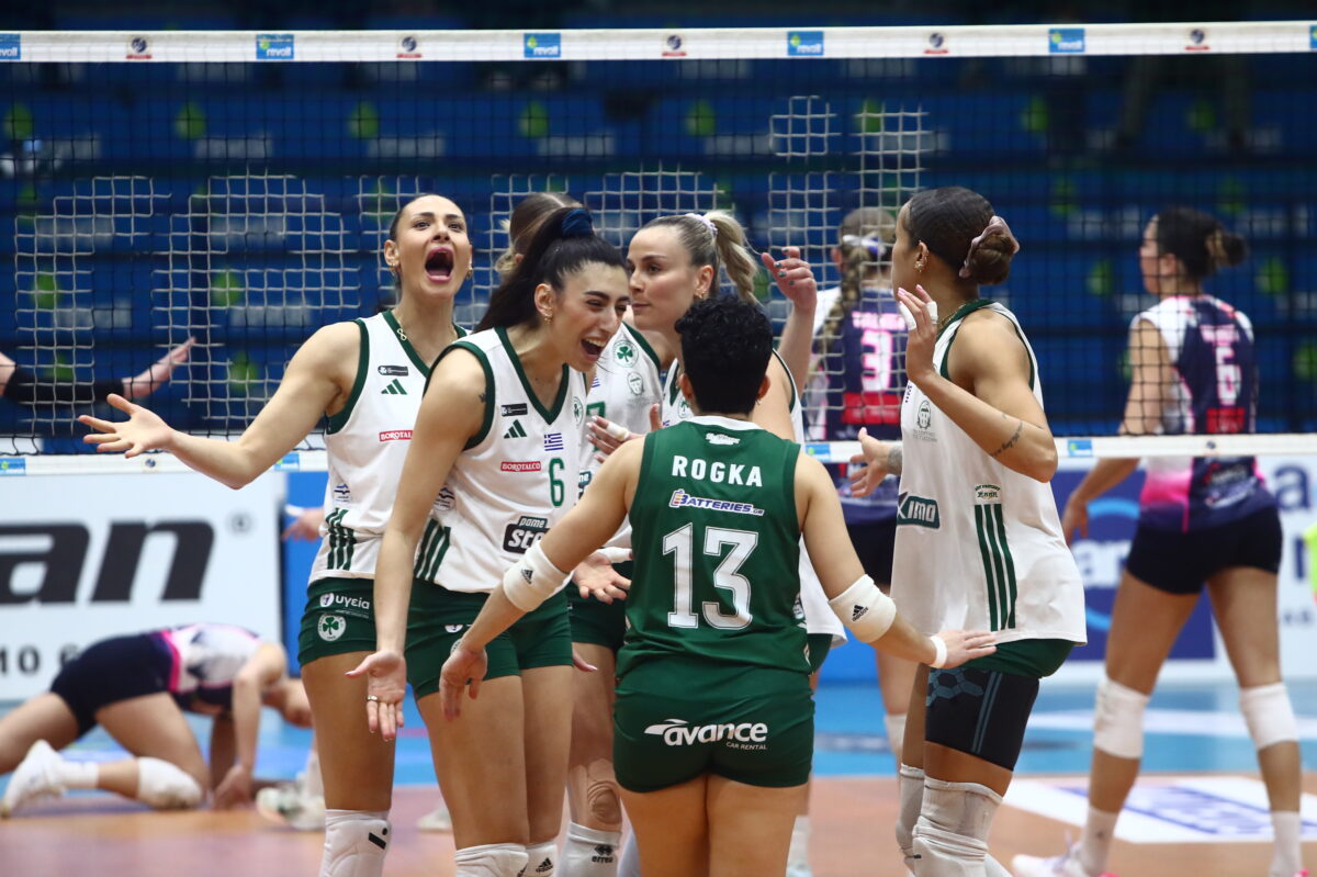 Παναθηναϊκός – Βαλεφόλια: Τελικός στην κατάμεστη Γλυφάδα για το τρόπαιο του CEV Challenge Cup γυναικών