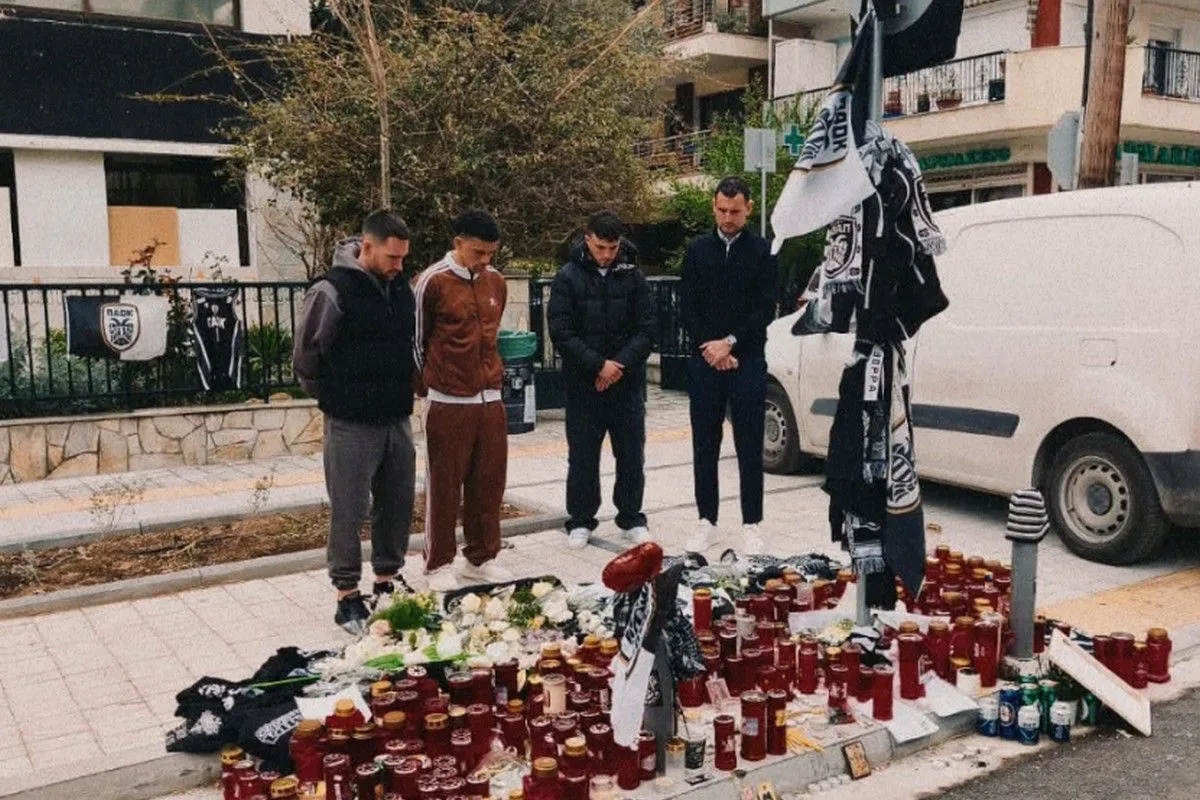 ΠΑΟΚ: Στο σημείο της τραγωδίας του 20χρονου οπαδού Τάισον, Ζίβκοβιτς και Ζαφείρης