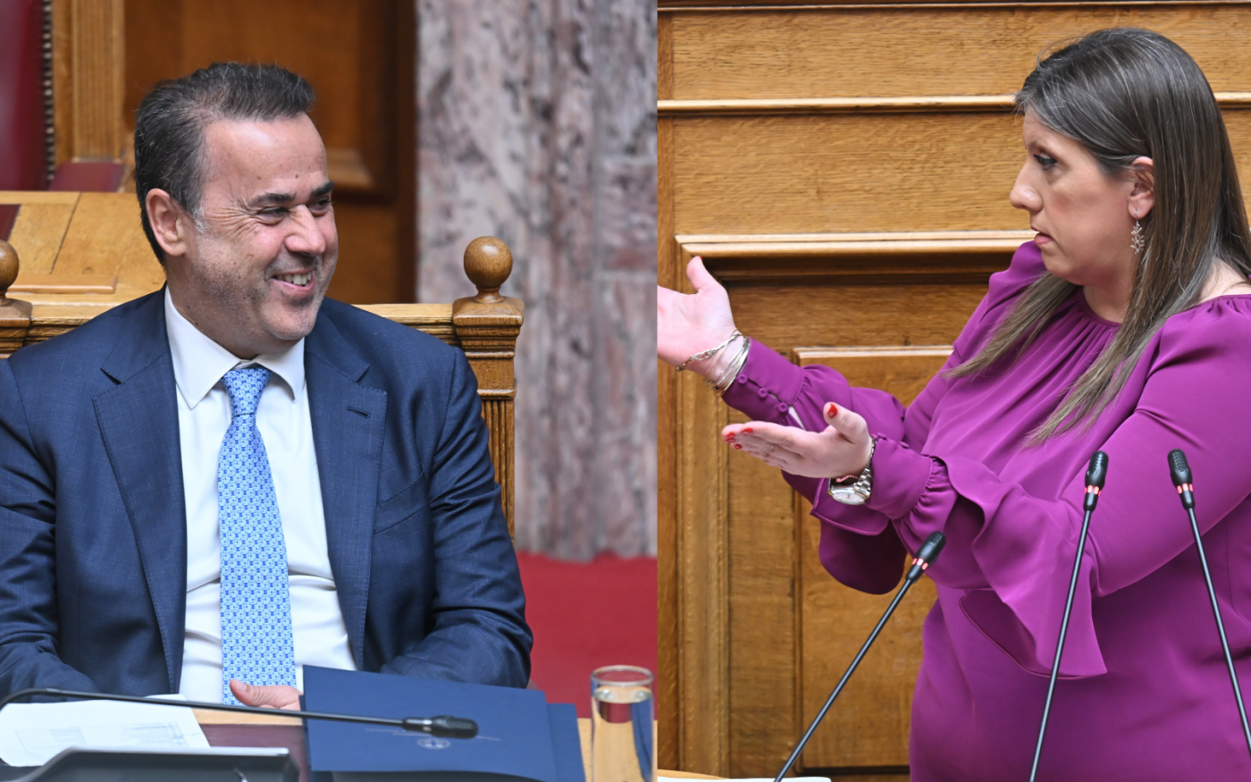 Βουλή: «Μια με το νερό, μια με το κουλούρι…» – Ο φρέσκος διάλογος Κωνσταντοπούλου – Παπασταύρου