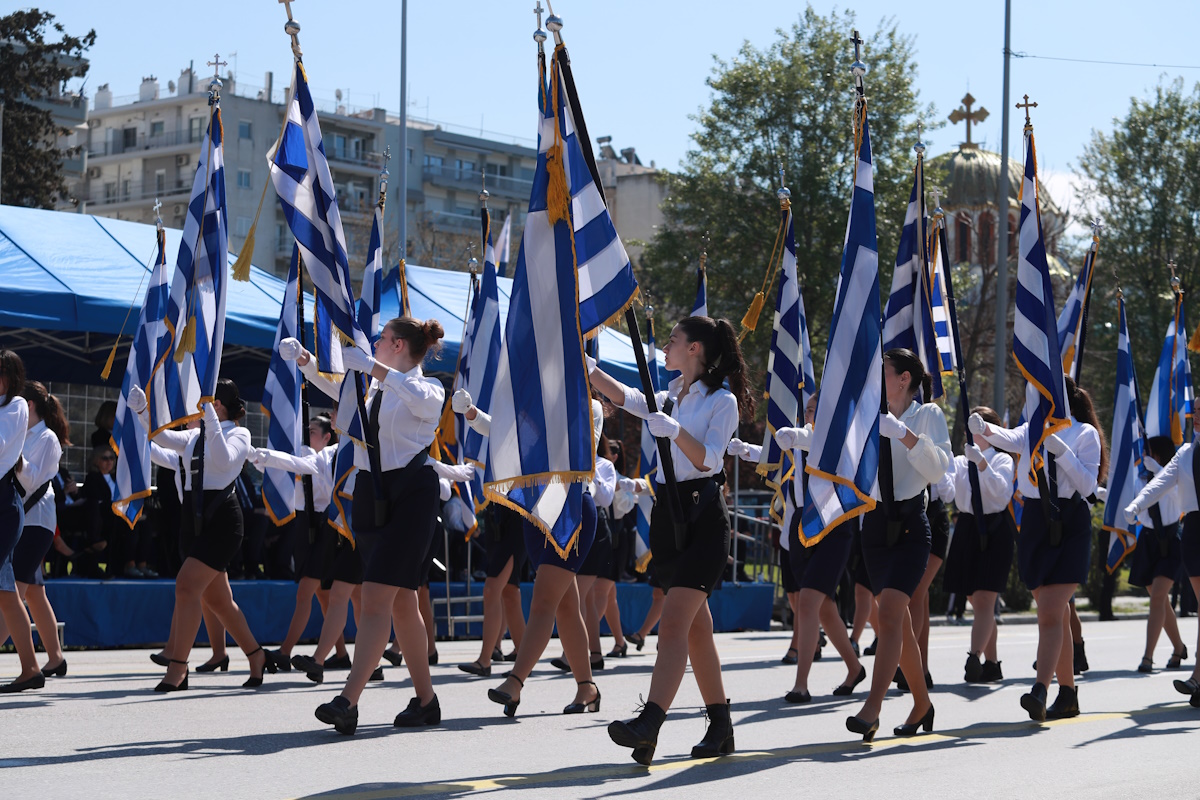 25η Μαρτίου: Συναρπαστικές στιγμές από τις παρελάσεις σε όλη την Ελλάδα για την επέτειο 23 Παρέλαση