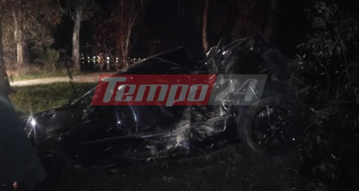 Πάτρα: Τραυματίας σε σύγκρουση αυτοκινήτου με κολώνα