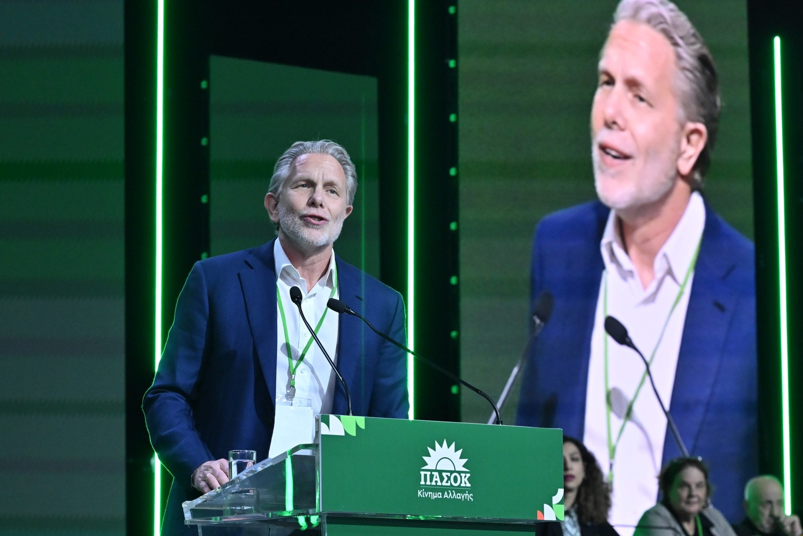 4ο Συνέδριο ΠΑΣΟΚ – Γερουλάνος: Η ΝΔ αποτελεί το πρόβλημα, εμείς προσφέρουμε τη λύση – Αυτά τα δύο δεν συνδυάζονται