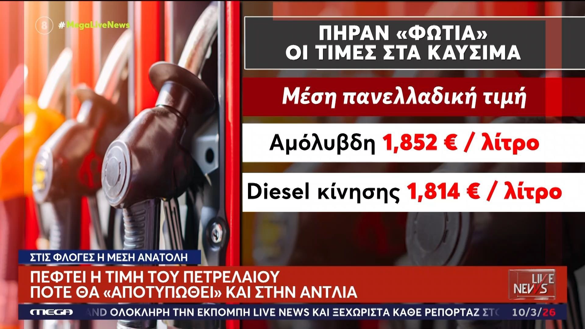 Πέφτει η τιμή του πετρελαίου – Πότε θα «αποτυπωθεί» και στην αντλία