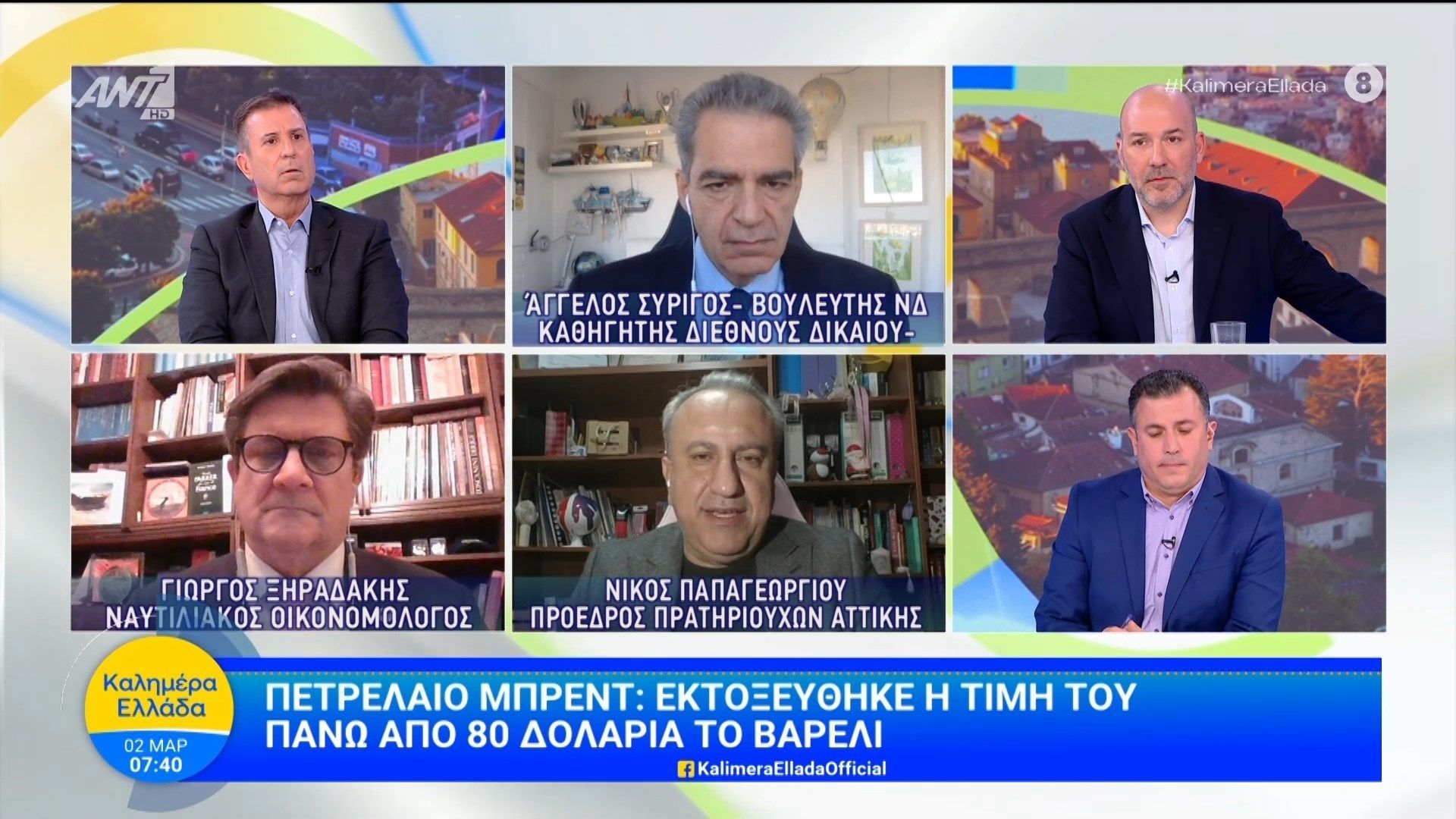 Πετρέλαιο Μπρεντ: Εκτοξεύθηκε η τιμή του στα 80 δολάρια το βαρέλι – Καλημέρα Ελλάδα – 02/03/2026