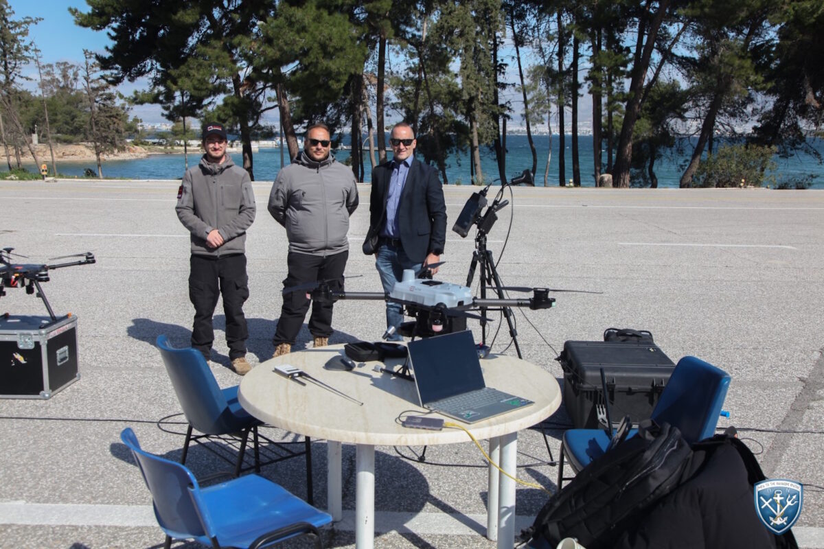 Drone που συμμετείχε στην άσκηση