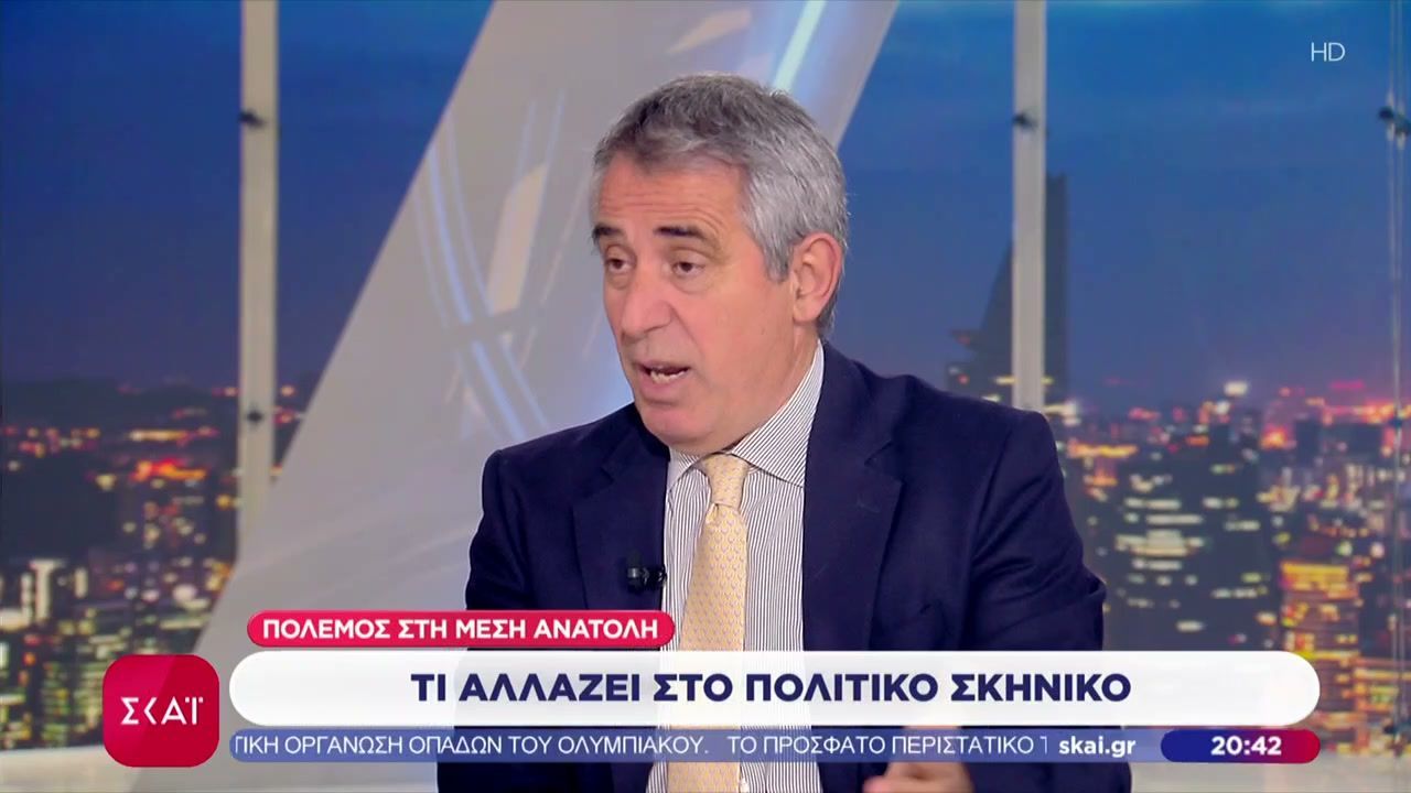 Πόλεμος στη Μέση Ανατολή: Τι αλλάζει στο πολιτικό σκηνικό – Το σχόλιο του Παναγιώτη Λάμψια