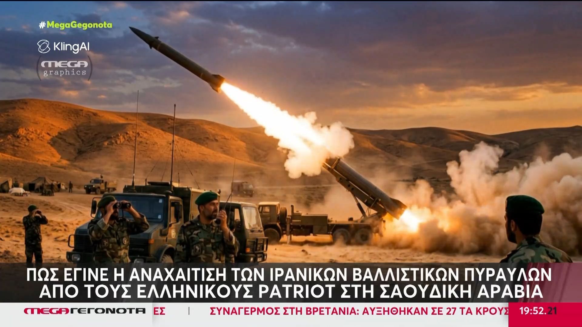 Πώς έγινε η αναχαίτιση των ιρανικών βαλλιστικών πυραύλων από τους ελληνικούς Patriot