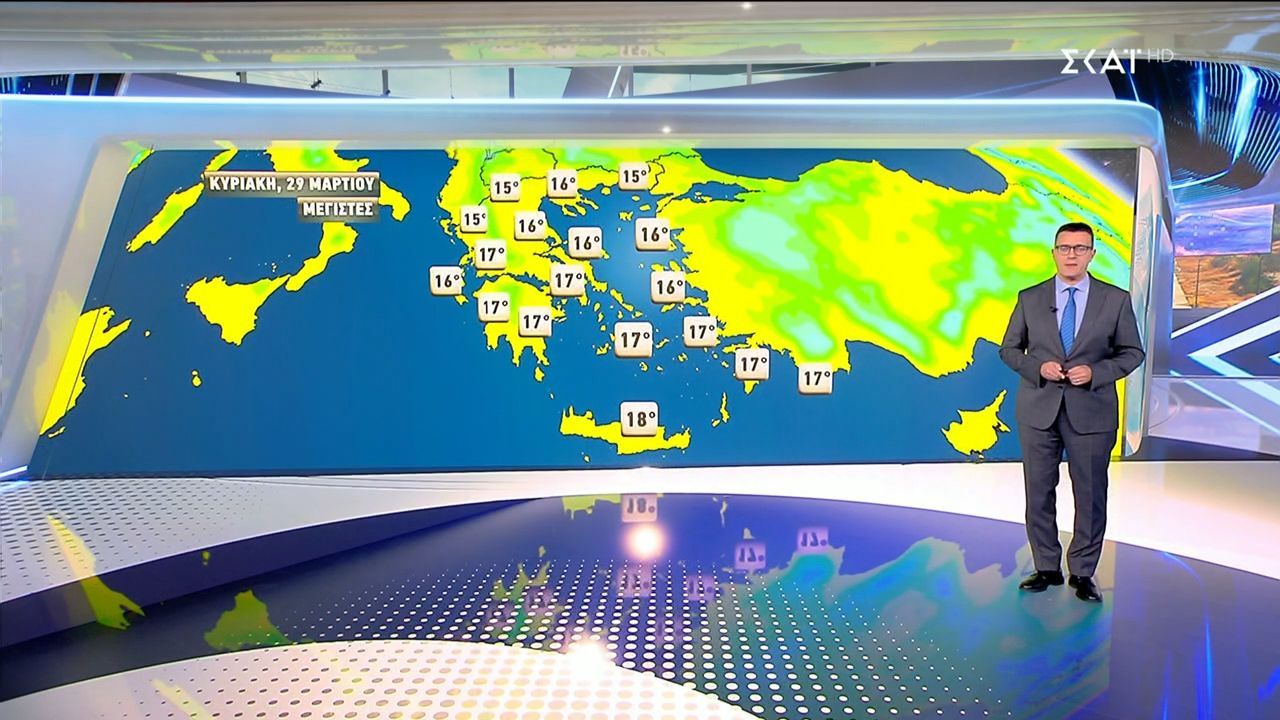 Πρόγνωση Καιρού | 28/032026