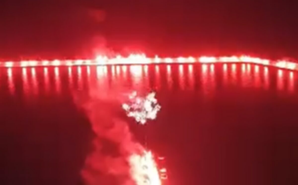 Καλαμάτα: Φιέστα με καπνογόνα και πυροτεχνήματα για την άνοδο στη Super League