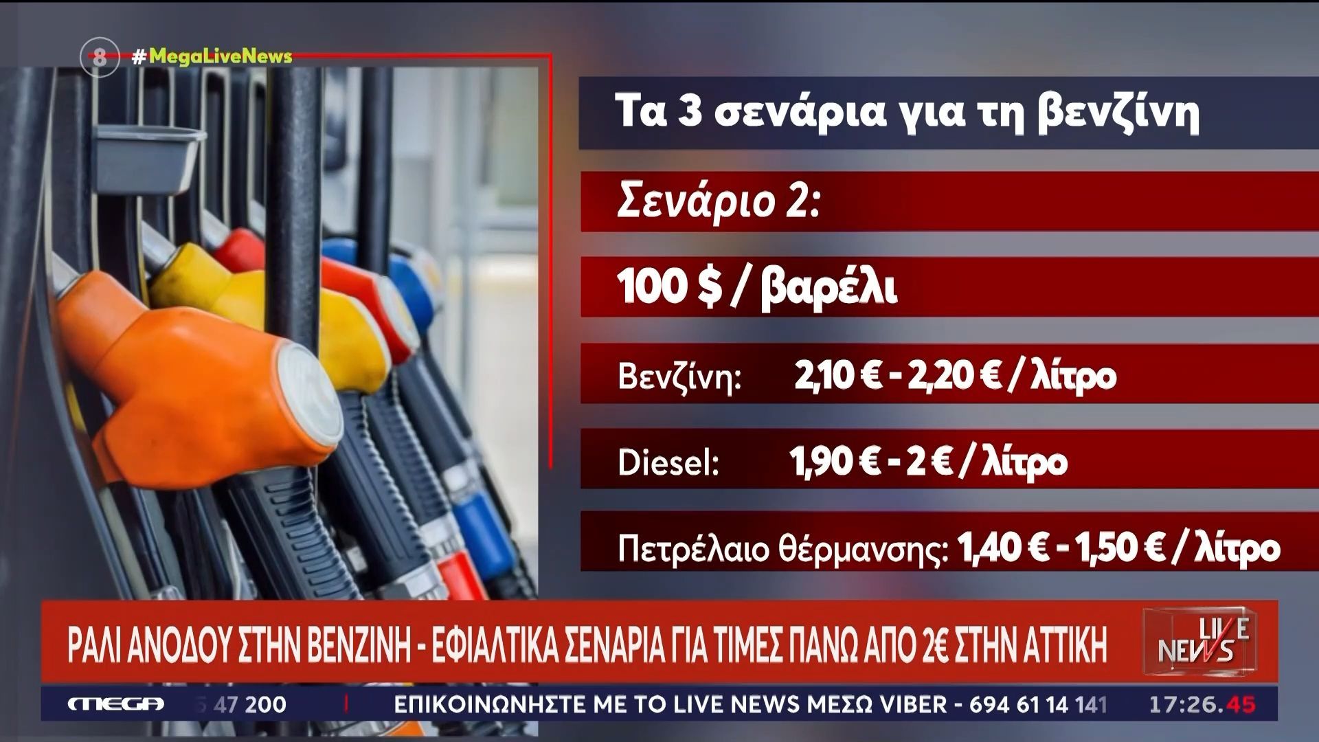 Ράλι ανόδου στη βενζίνη: Εφιαλτικά σενάρια για τιμές πάνω από 2€ στην Αττική