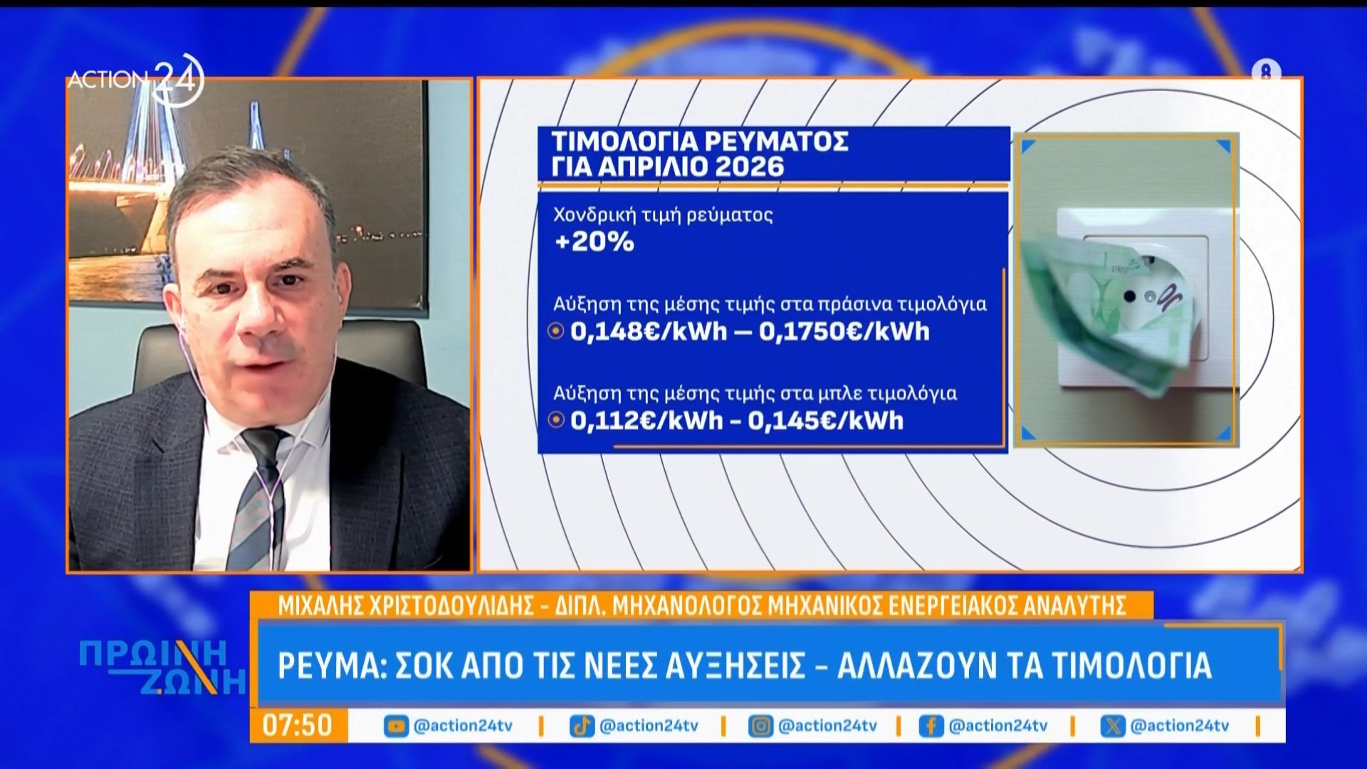 Ρεύμα: Σοκ από τις νέες αυξήσεις – Αλλάζουν τα τιμολόγια