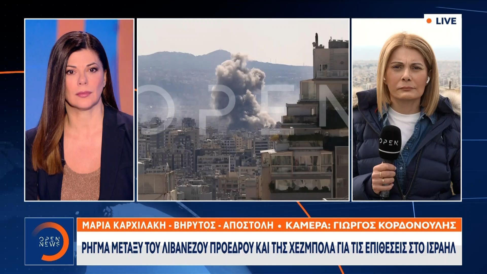 Ρήγμα αναμεσά στον πρόεδρο του Λιβάνου και της Χεσμπολάχ
