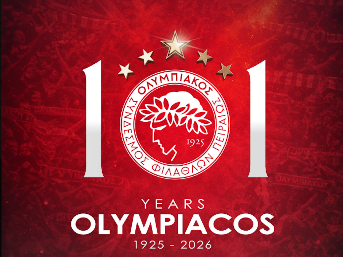 Ολυμπιακός: «101 χρόνια μαζί, επέτειος αφιερωμένη σε όσους στάθηκαν στο πλευρό μας, τα καλύτερα έρχονται»