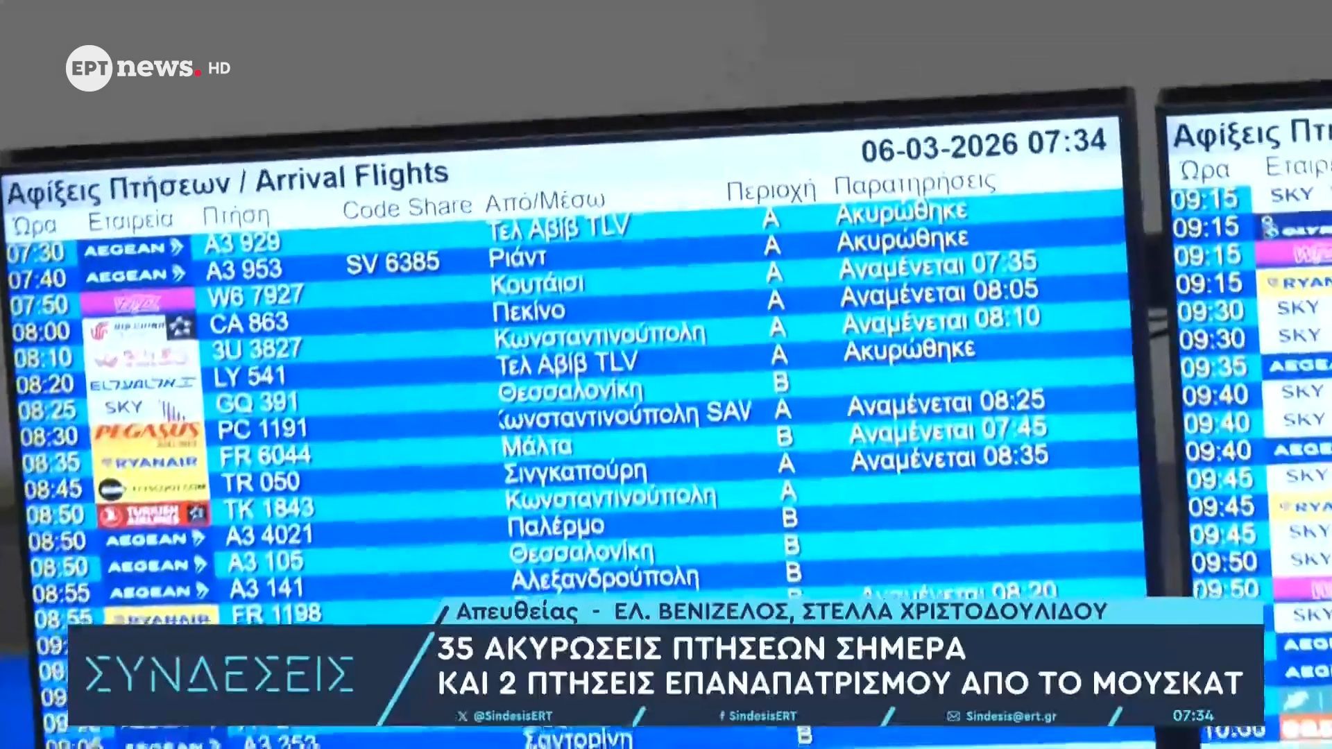 Σε πλήρη εξέλιξη οι επιχειρήσεις επαναπατρισμού Ελλήνων από τη Μέση Ανατολή – Δύο πτήσεις αναμένονται σήμερα από το Ομάν