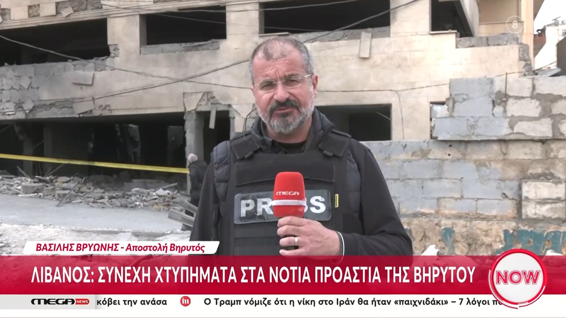 Στοχευμένα χτυπήματα του Ισραήλ σε κατοικημένες περιοχές στη νότια Βηρυτό