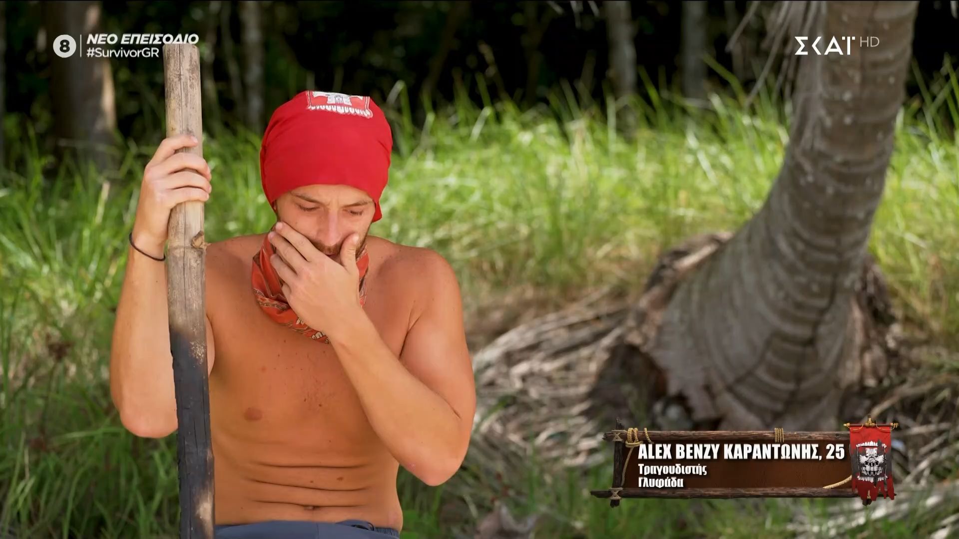 Συγκινημένος ο Alex Benzy: «Είμαι Έλληνας ρε bro, δεν θα κλαίω»