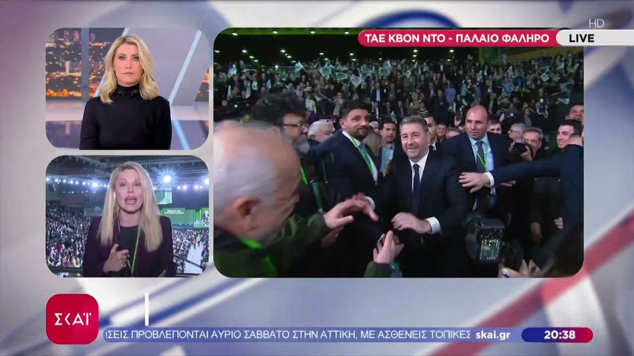 Συνέδριο ΠΑΣΟΚ: Μήνυμα ενότητας και επίθεση στη ΝΔ από Ανδρουλάκη
