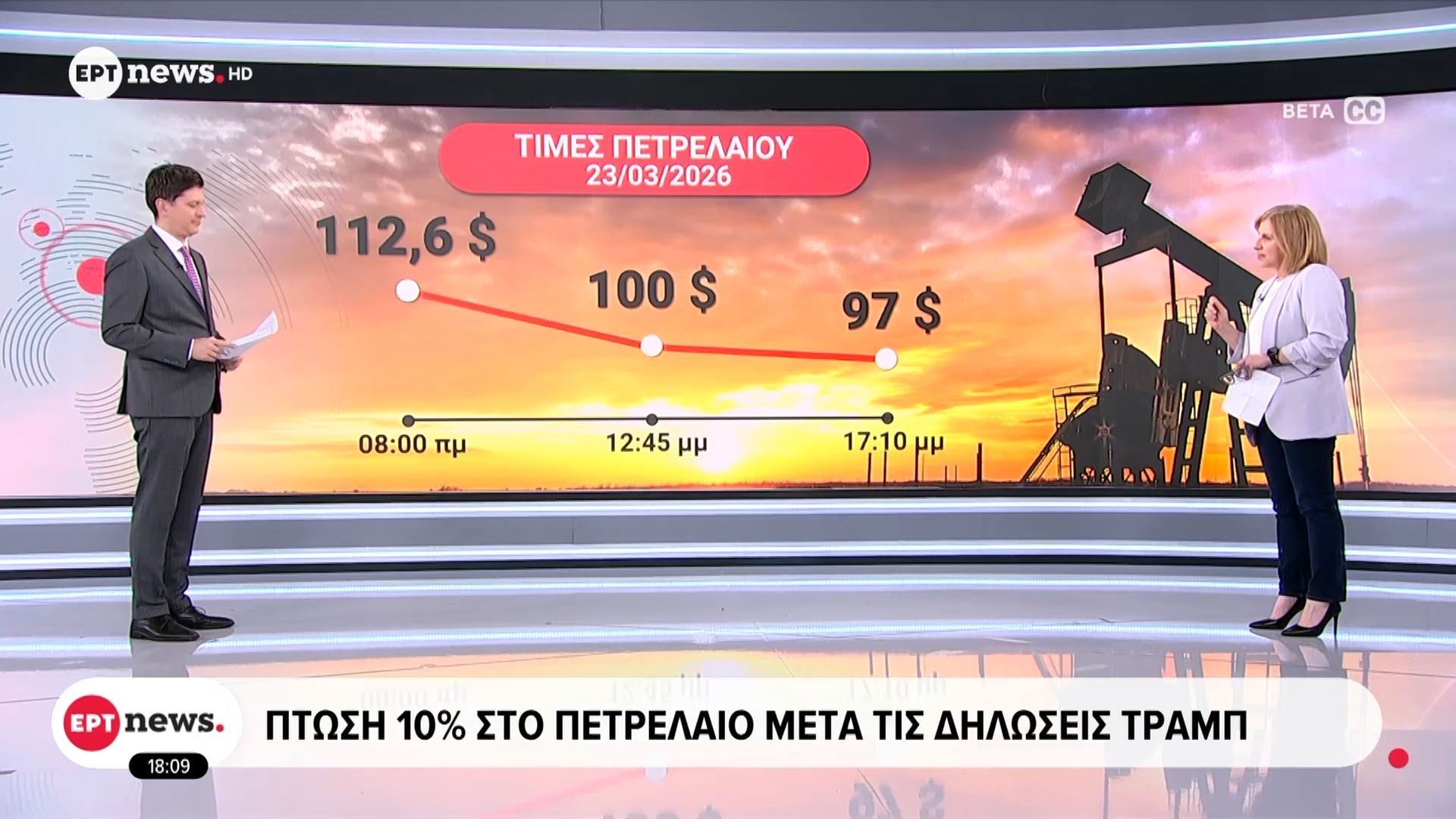 Τα πάνω κάτω στην τιμή πετρελαίου μετά τις δηλώσεις Τραμπ