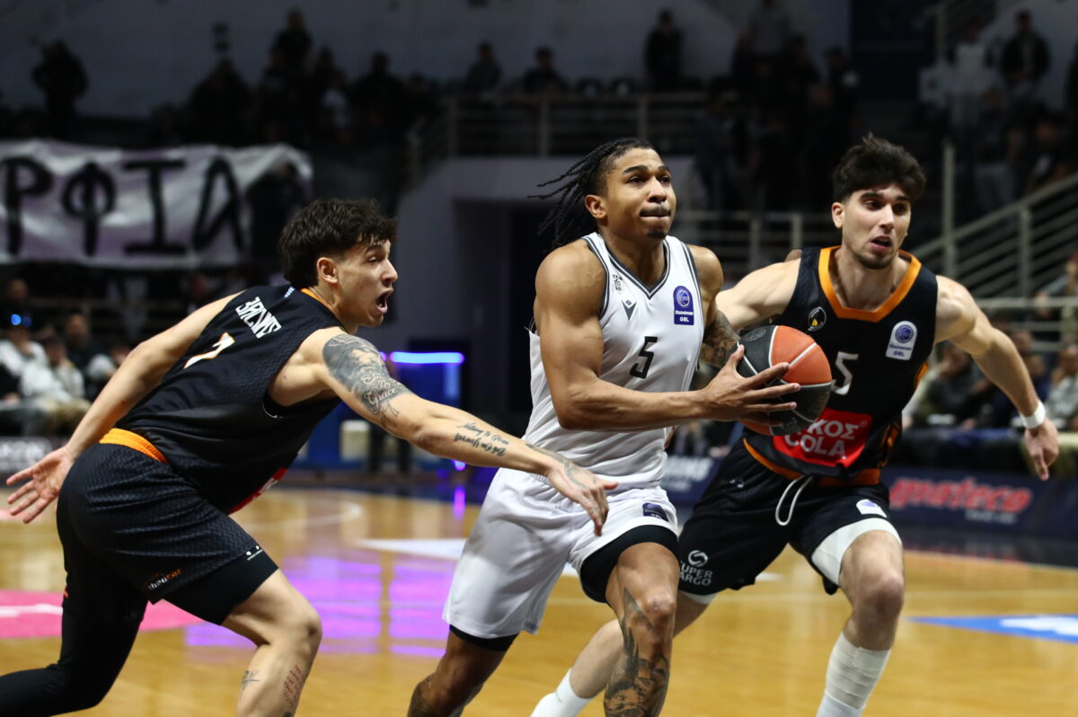 ΠΑΟΚ – Προμηθέας 100-70: Καθηλωτική επικράτηση των Θεσσαλονικέων στην GBL