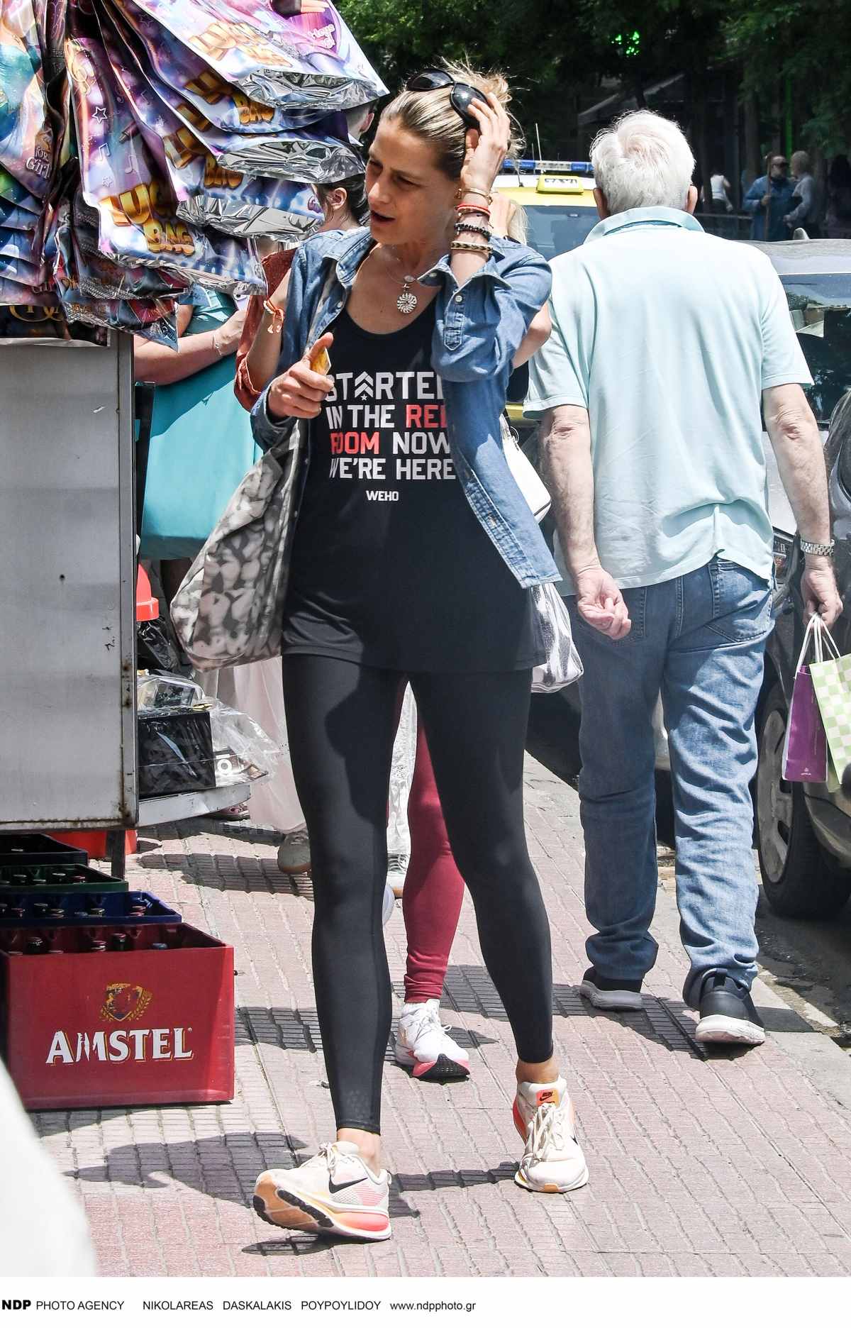 Η Τατιάνα Μπλάτνικ στο Κολωνάκι