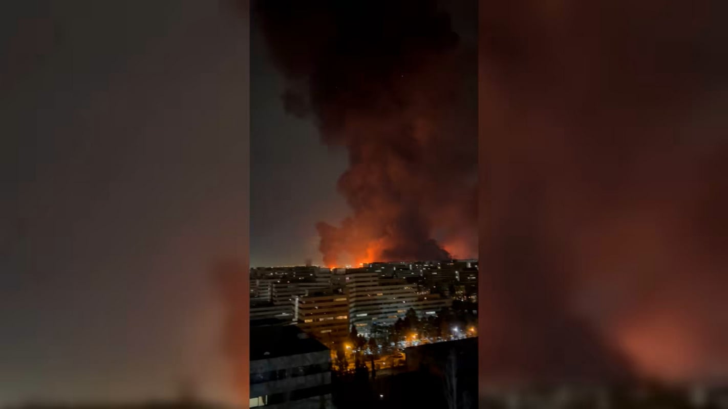 Ιράν: Φλέγεται το αεροδρόμιο Μεχραμπάντ στην Τεχεράνη – Δείτε το βίντεο
