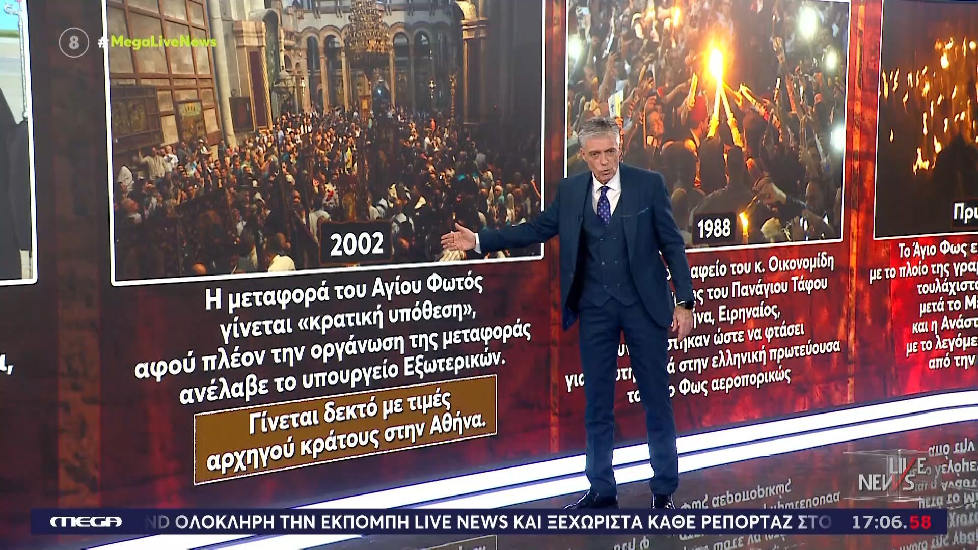 Τελετή άφιξης Αγίου Φωτός στην Ελλάδα: Οι ημερομηνίες που έμειναν στην ιστορία