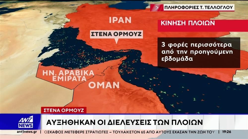 Τέλλογλου για Στενά του Ορμούζ: Αυξήθηκαν οι διελεύσεις των πλοίων