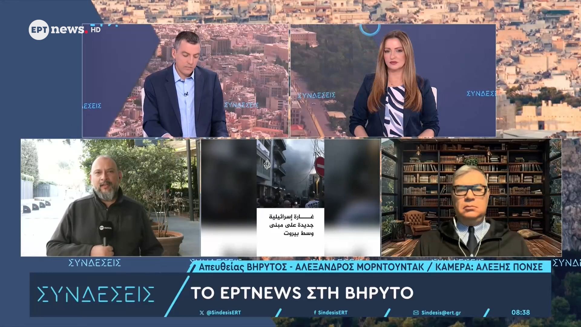 Το ΕΡΤnews στον Λίβανο