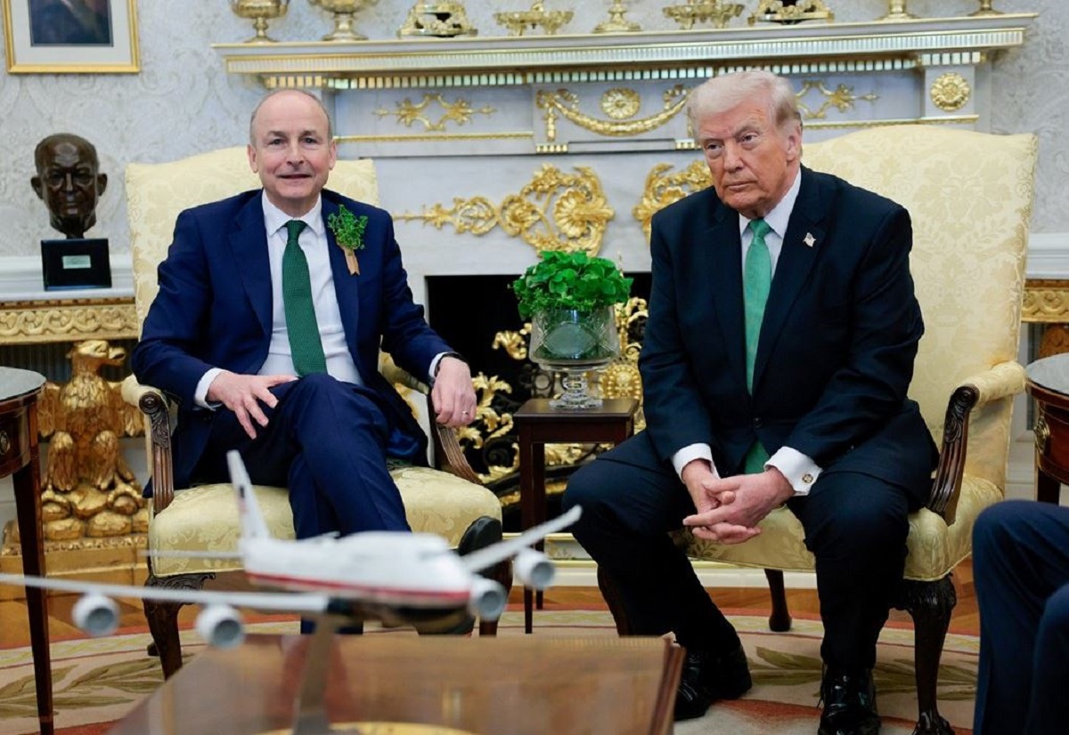 Ο Μιχόλ Μάρτιν και ο Ντόναλντ Τραμπ, Πηγή: Reuters