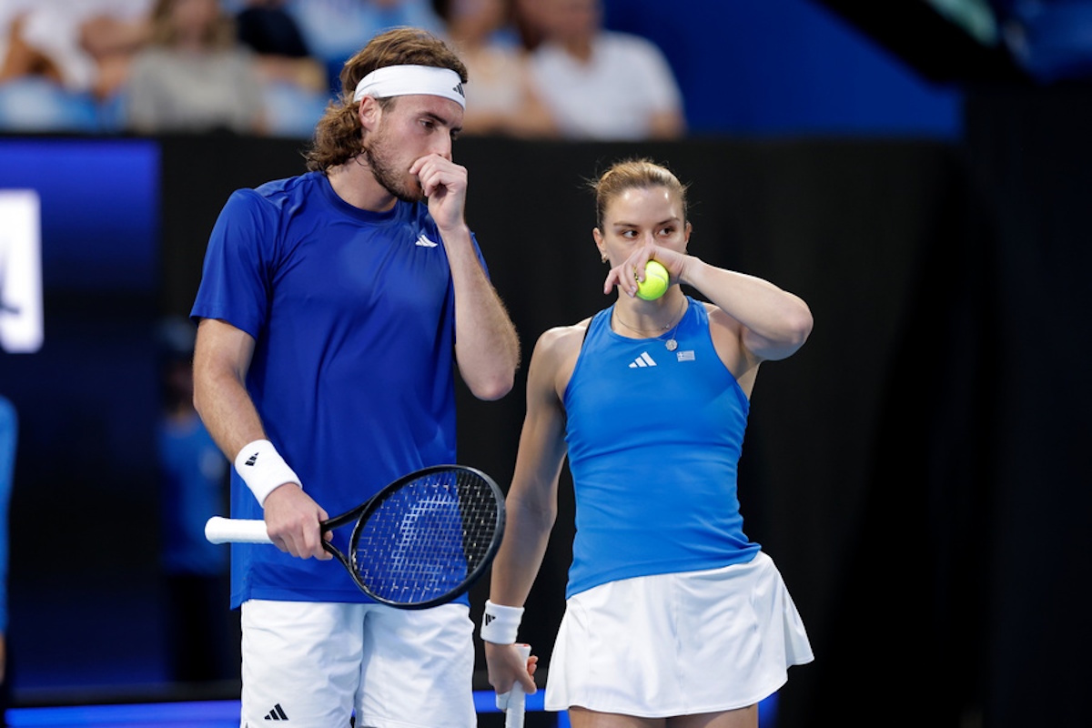 Σάκκαρη – Τσιτσιπάς: Ηττήθηκαν 13-11 στο super tie break και χάνουν τον τελικό του μεικτού διπλού στο Indian Wells