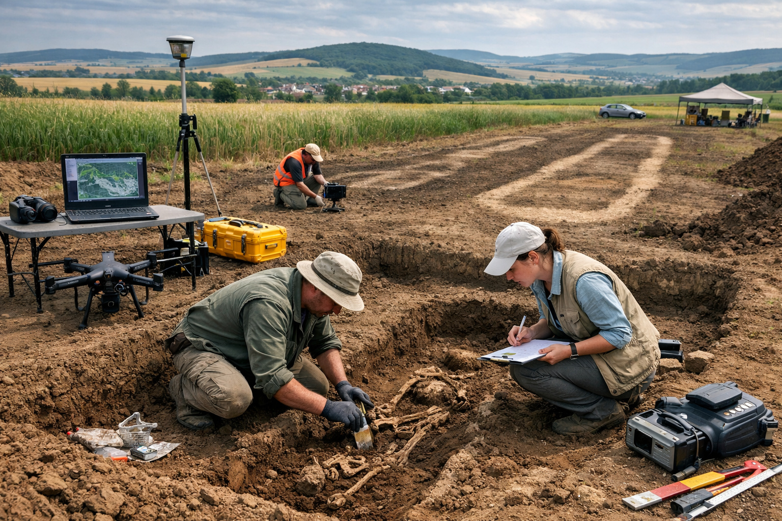 Τσεχία: Εντοπίστηκαν νεολιθικοί ταφικοί τύμβοι ηλικίας άνω των 5.000 ετών κάτω από καλλιεργήσιμες εκτάσεις