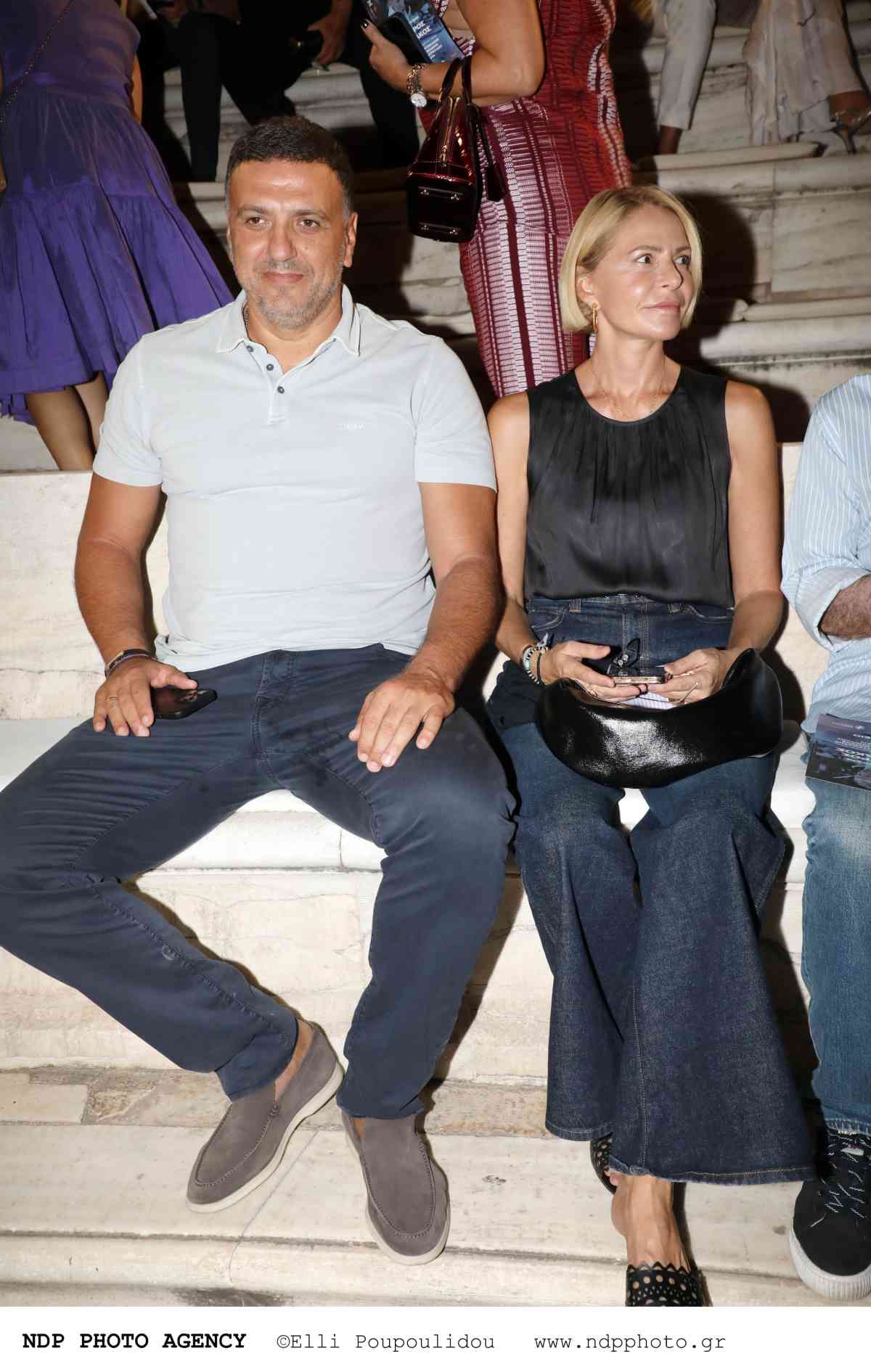 Μεσσαροπούλου για Μπαλατσινού: «Διαφωνώ πλήρως και απόλυτα! Είμαι επίσης σύζυγος υπουργού» 2 Η Τζένη Μπαλατσινού μαζί με τον σύζυγό της, Βασίλη Κικίλια στο Ηρώδειο