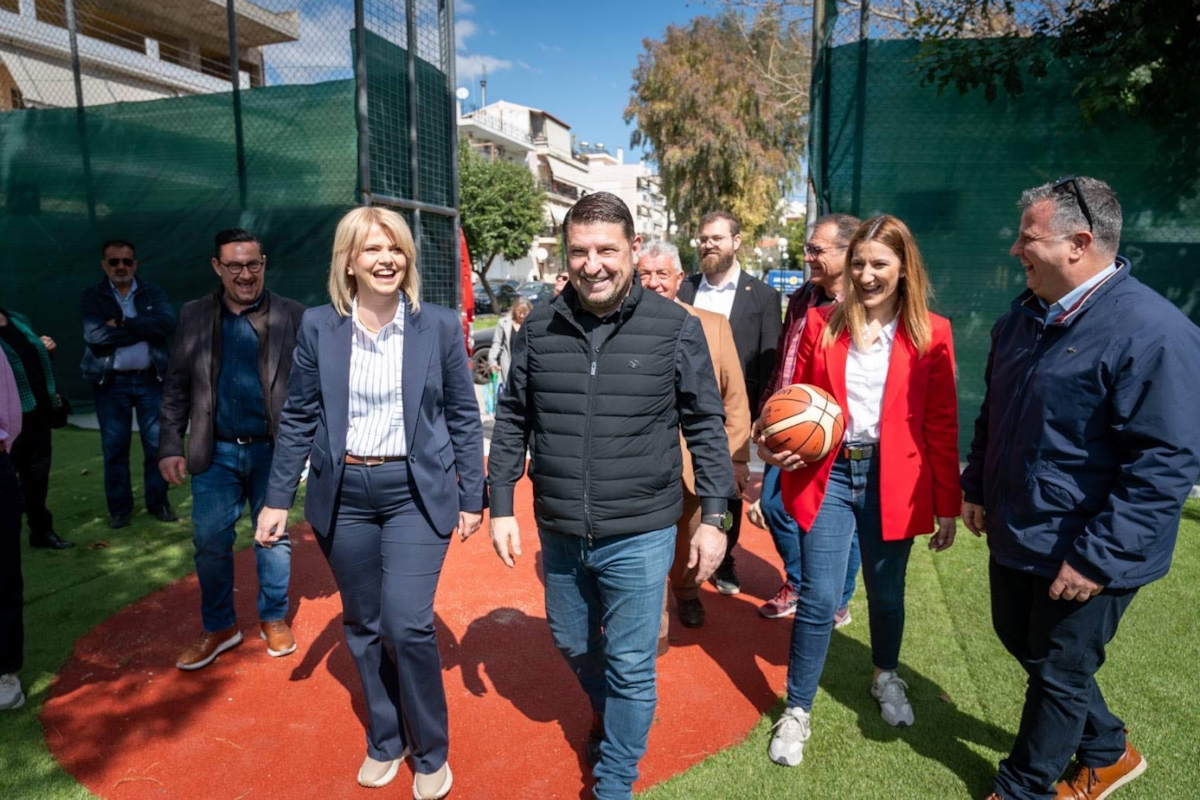Νίκος Χαρδαλιάς από το Ίλιον: «Παραδίδουμε στις γειτονιές της Δυτικής Αθήνας ασφαλείς και σύγχρονους χώρους παιχνιδιού για τα παιδιά μας»