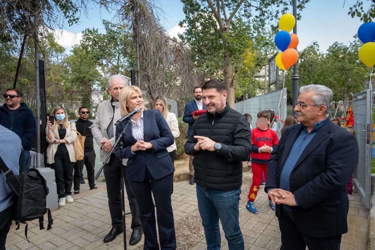 Νίκος Χαρδαλιάς από το Ίλιον: «Παραδίδουμε στις γειτονιές της Δυτικής Αθήνας ασφαλείς και σύγχρονους χώρους παιχνιδιού για τα παιδιά μας»