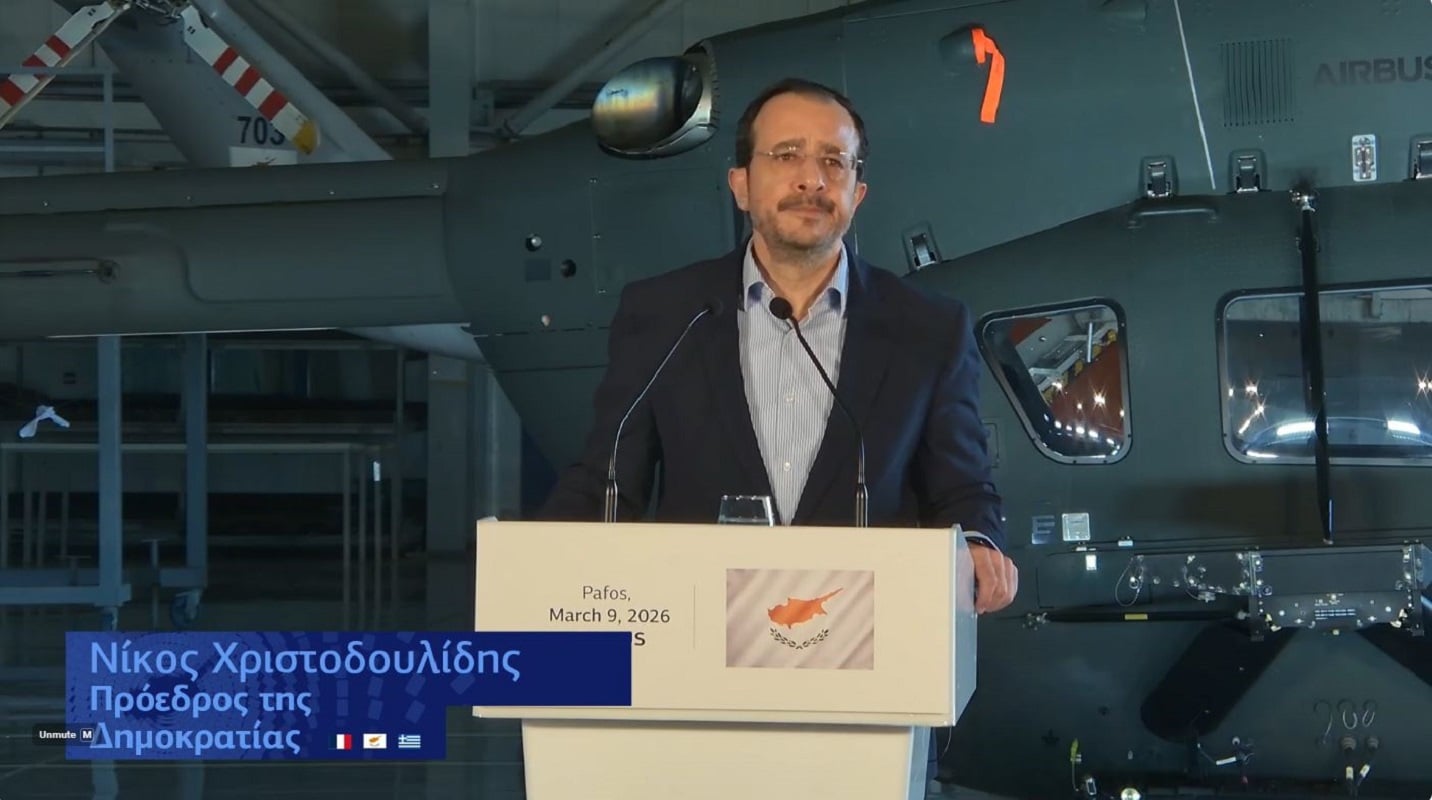 Νίκος Χριστοδουλίδης: Η ασφάλεια της Κύπρου είναι ασφάλεια της Ευρώπης και κοινή ευθύνη