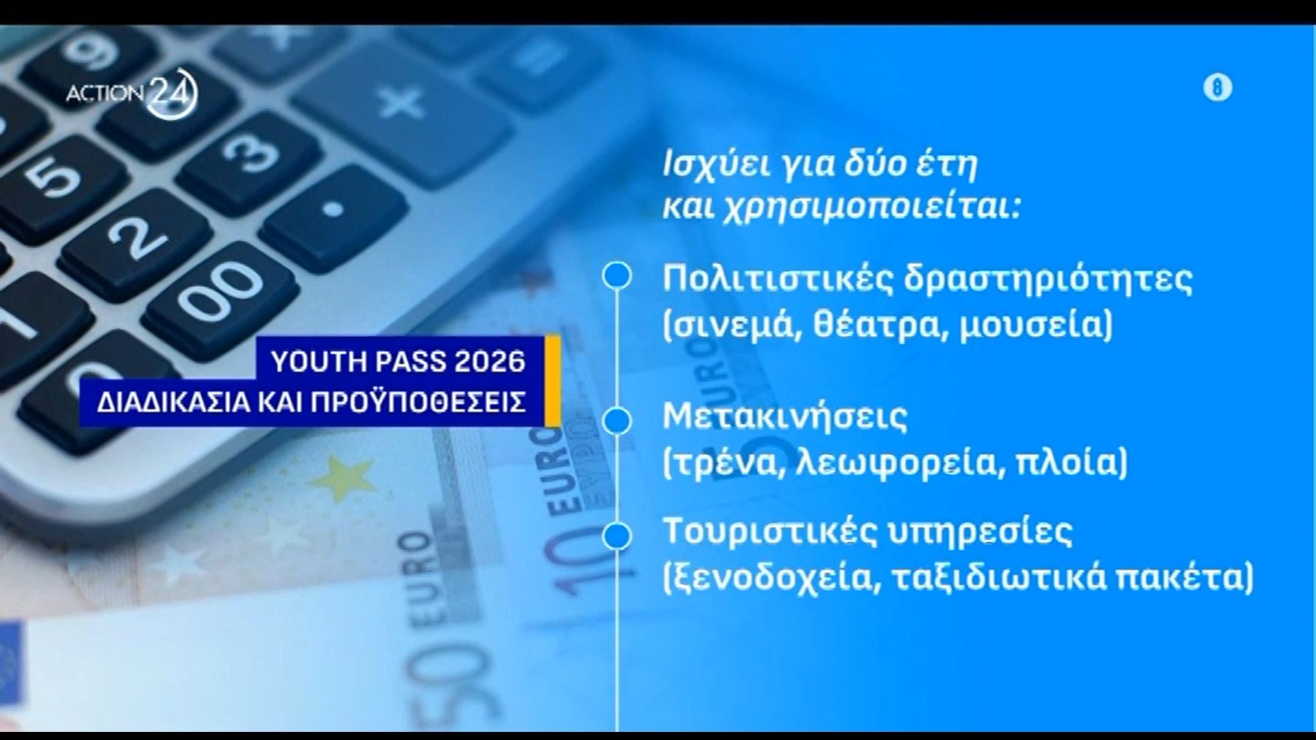 Youth Pass 2026: Η διαδικασία και οι προϋποθέσεις