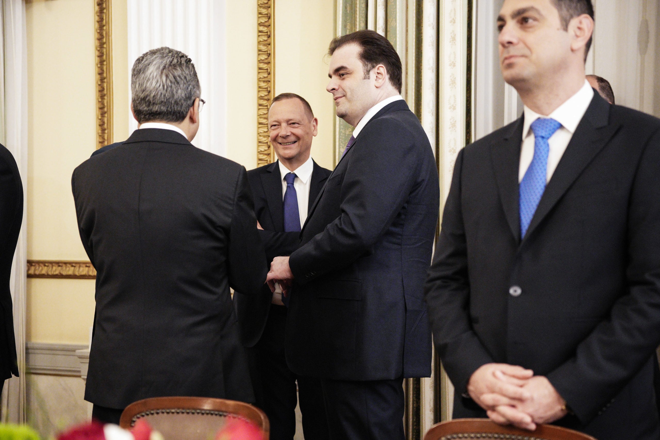 Προεδρικό Μέγαρο, Μακρόν, Τασούλας, Δείπνο