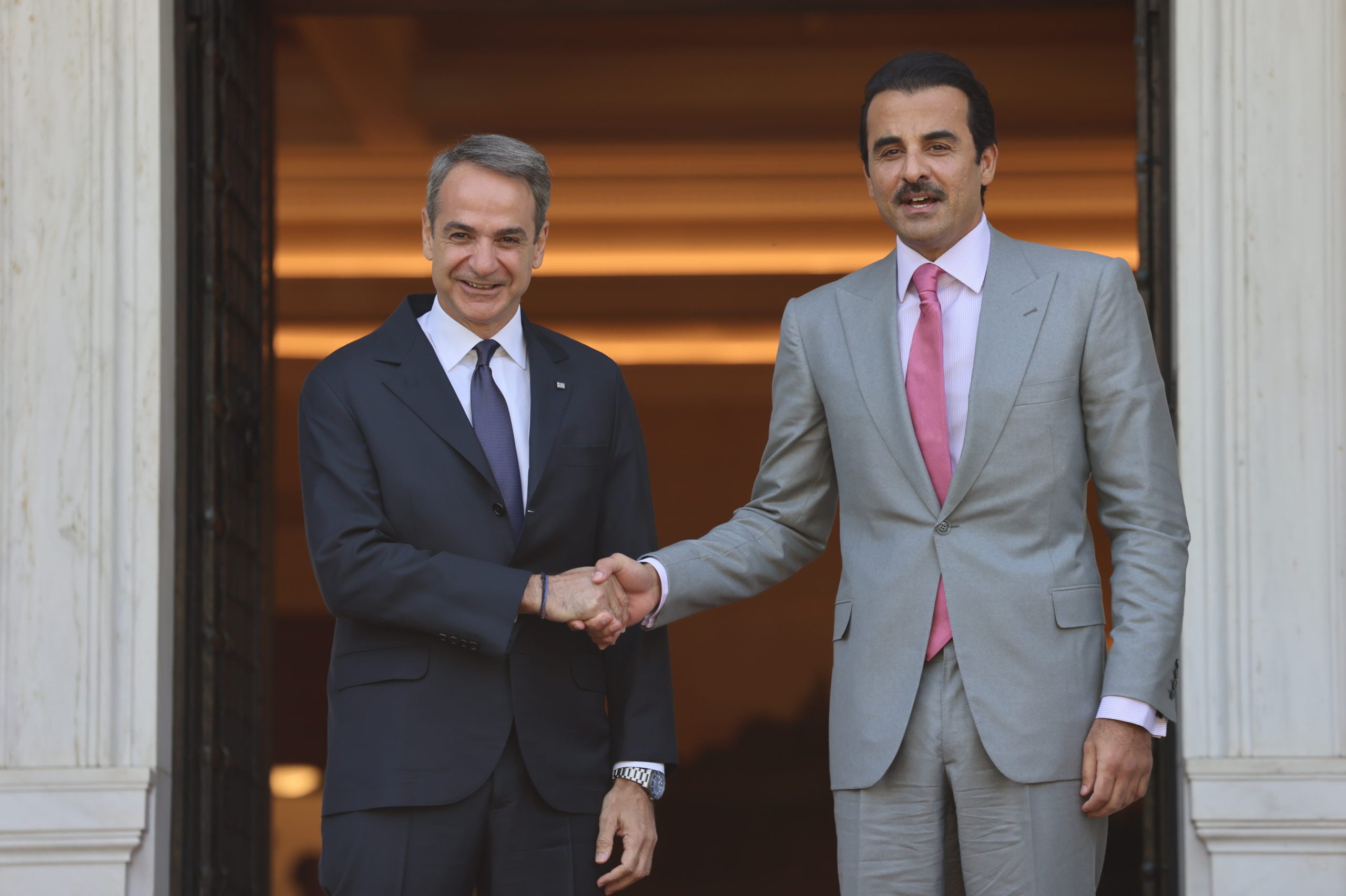 Μητσοτάκης: Τι ειπώθηκε στη συνάντηση με τον Αλ Θάνι – «Νέα εποχή στη συνεργασία με το Κατάρ»