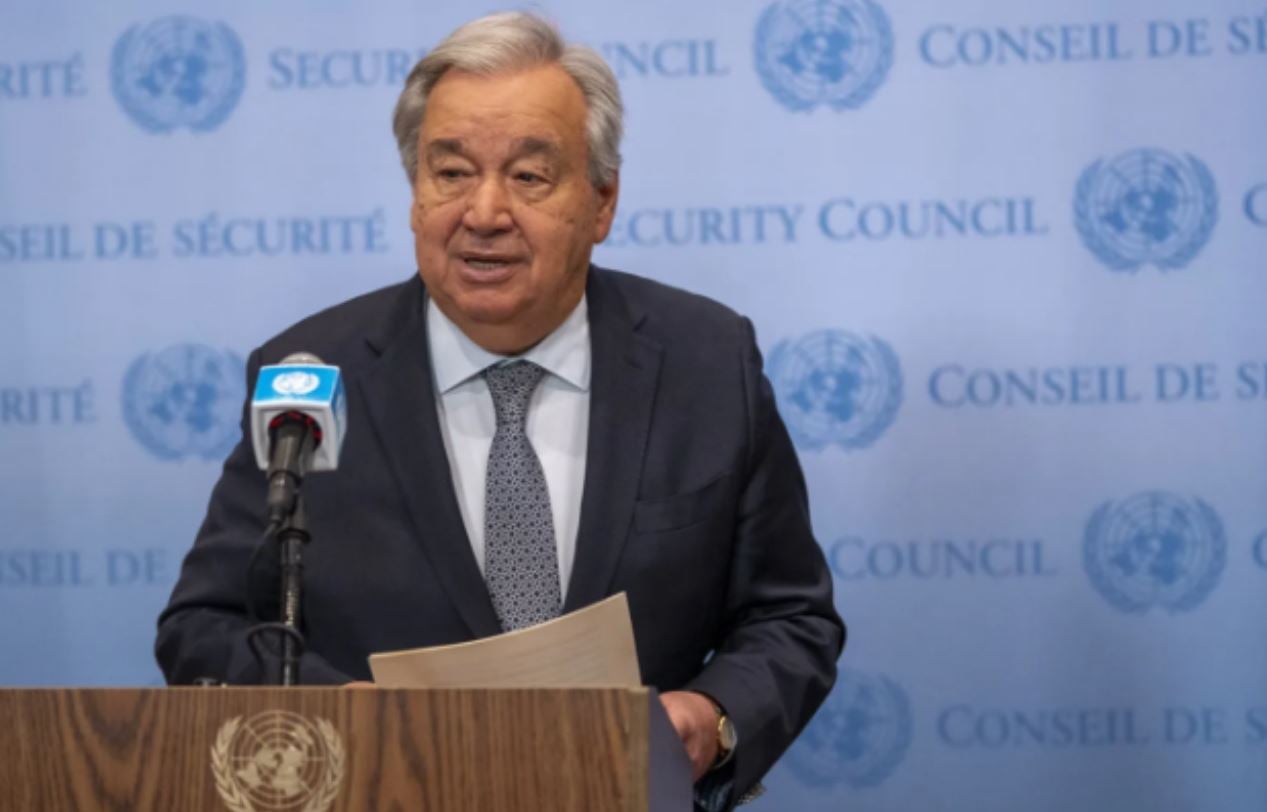 Αντόνιο Γκουτέρες: Η ανακωχή Ισραήλ – Λιβάνου ως θεμέλιο για διαρκή ειρήνη στη Μέση Ανατολή