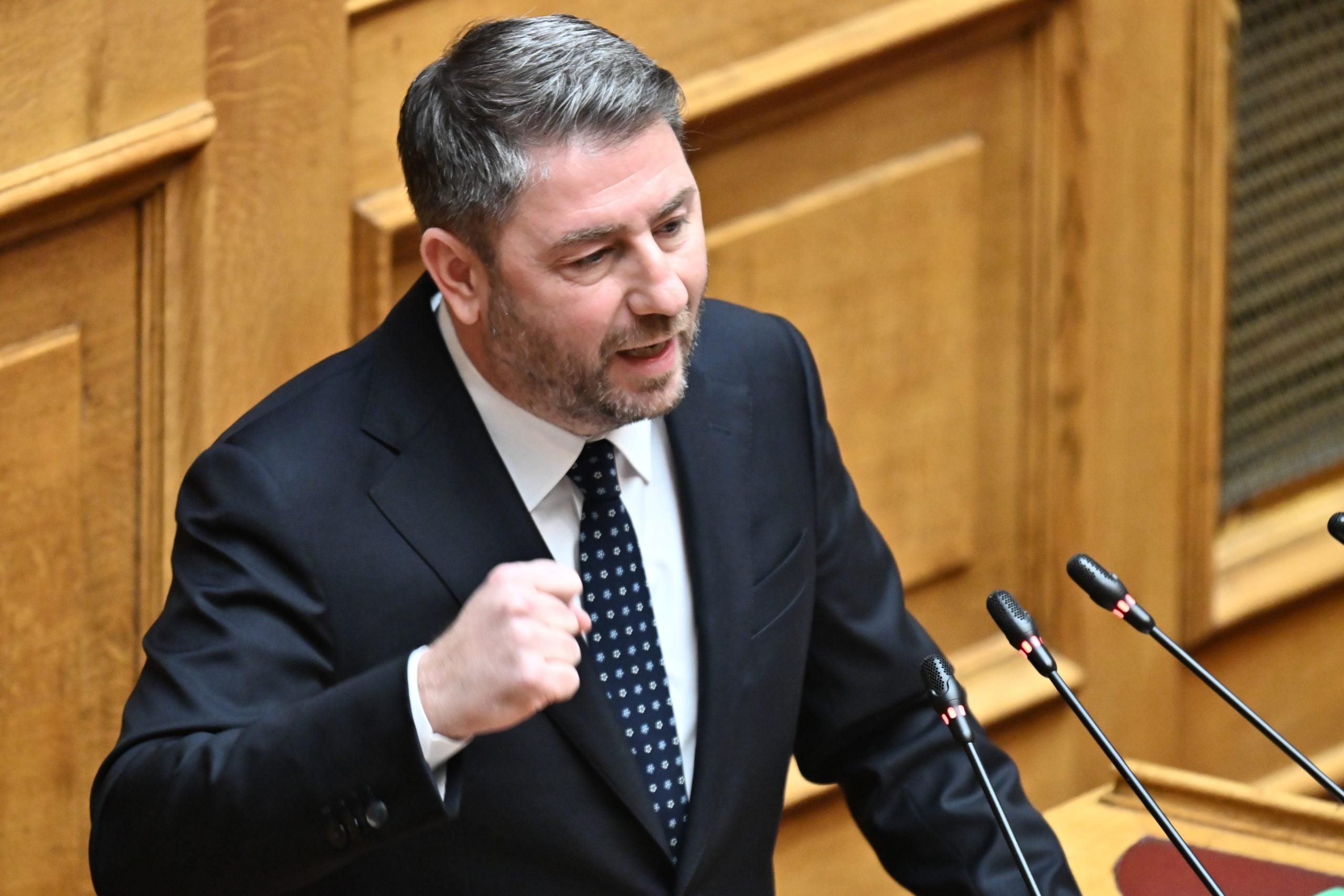Ανδρουλάκης στο Κοινοβούλιο: Η διαφθορά κυριαρχεί στη Νέα Δημοκρατία – Η μόνη διέξοδος είναι οι εκλογές