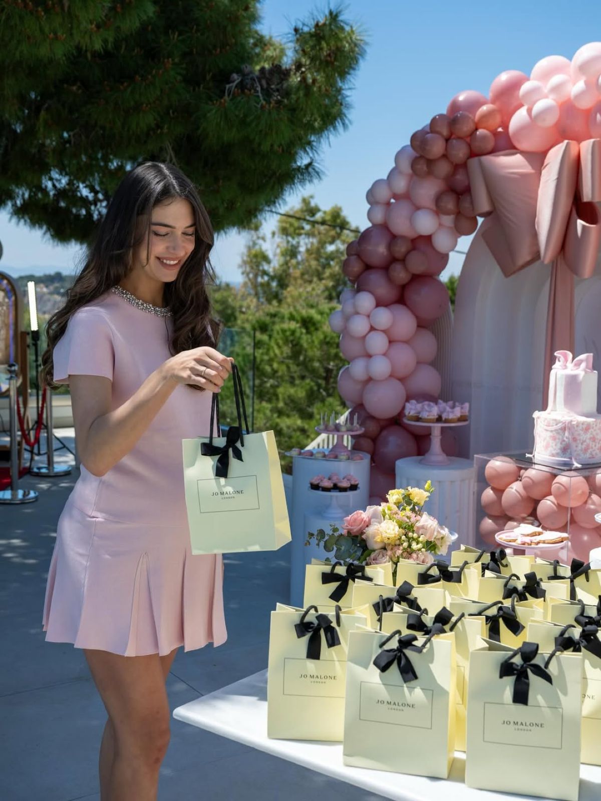 Η Άννα Πρέλεβιτς στο baby shower