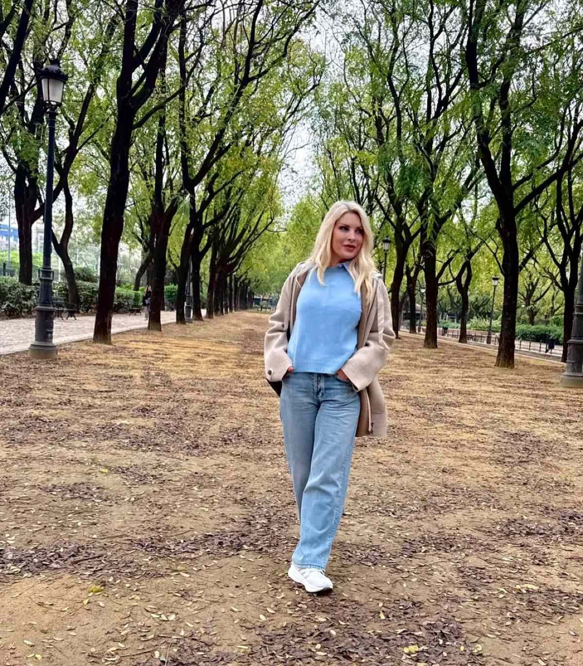 Η Ελένη Μενεγάκη στην Ισπανία