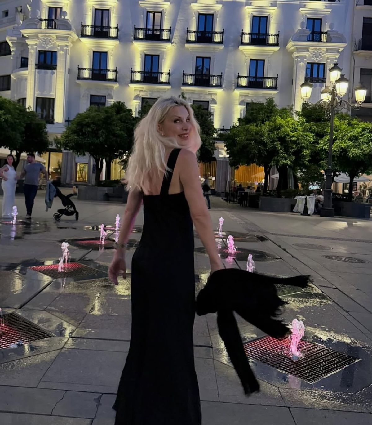 Η Ελένη Μενεγάκη στην Ισπανία