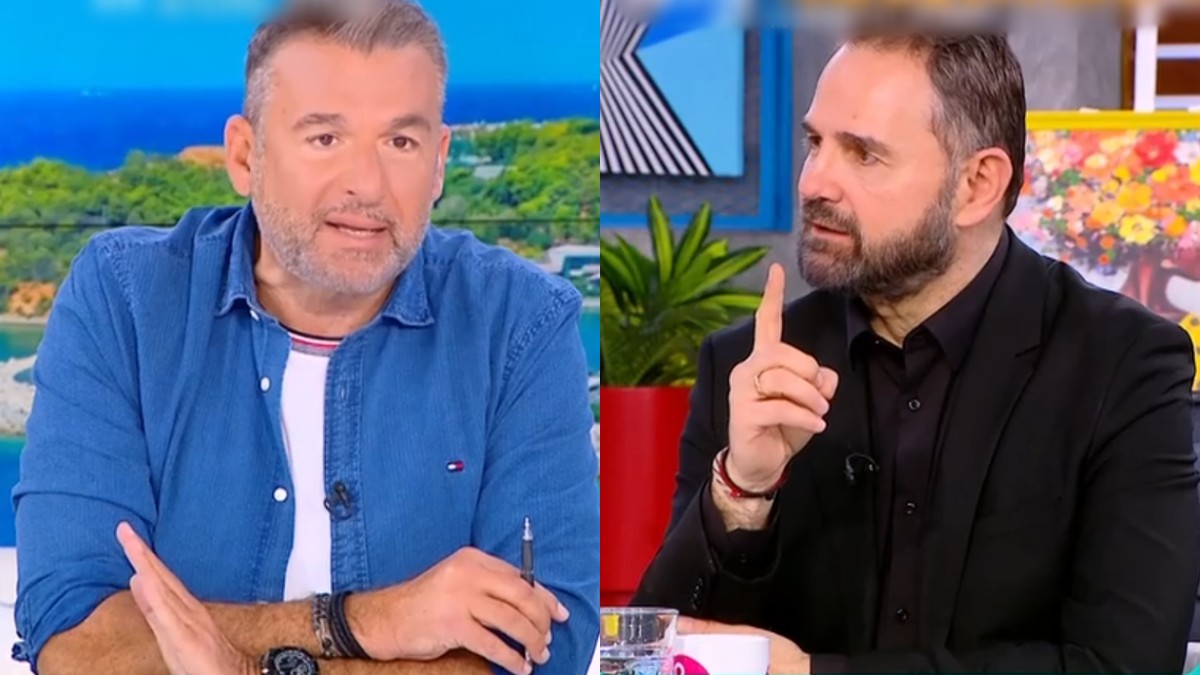 Σάλος στο «Πρωινό»: Ο Γιώργος Λιάγκας «έκοψε» τον λόγο στον Σταύρο Μπαλάσκα – «Όταν αποκτήσεις δική σου εκπομπή…»