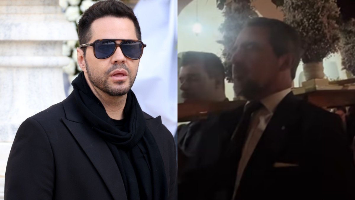 Ο Γιώργος Τσαλίκης στη Μονή Φιλοθέης: Συνοδεύει τον Επιτάφιο με τους γιους του και τον Νικόλαο ντε Γκρες
