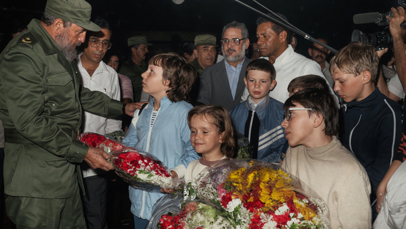 Η Κούβα προσέφερε δωρεάν φροντίδα στα παιδιά της Ουκρανίας μετά την καταστροφή του Τσέρνομπιλ