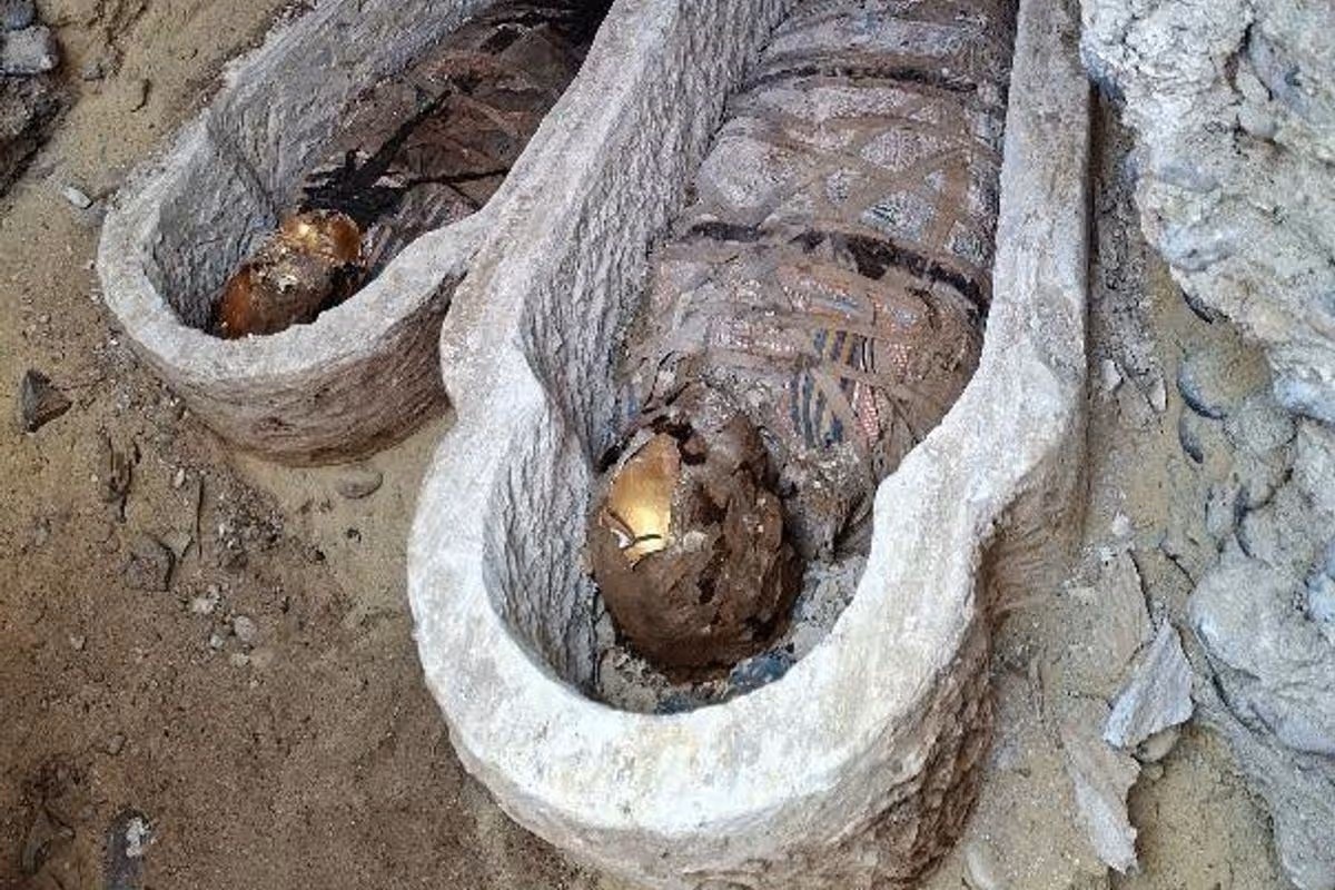 Εντυπωσιακή ανακάλυψη στην Αίγυπτο: Ανακαλύφθηκαν μούμιες με γλώσσες από χρυσό και χαλκό!