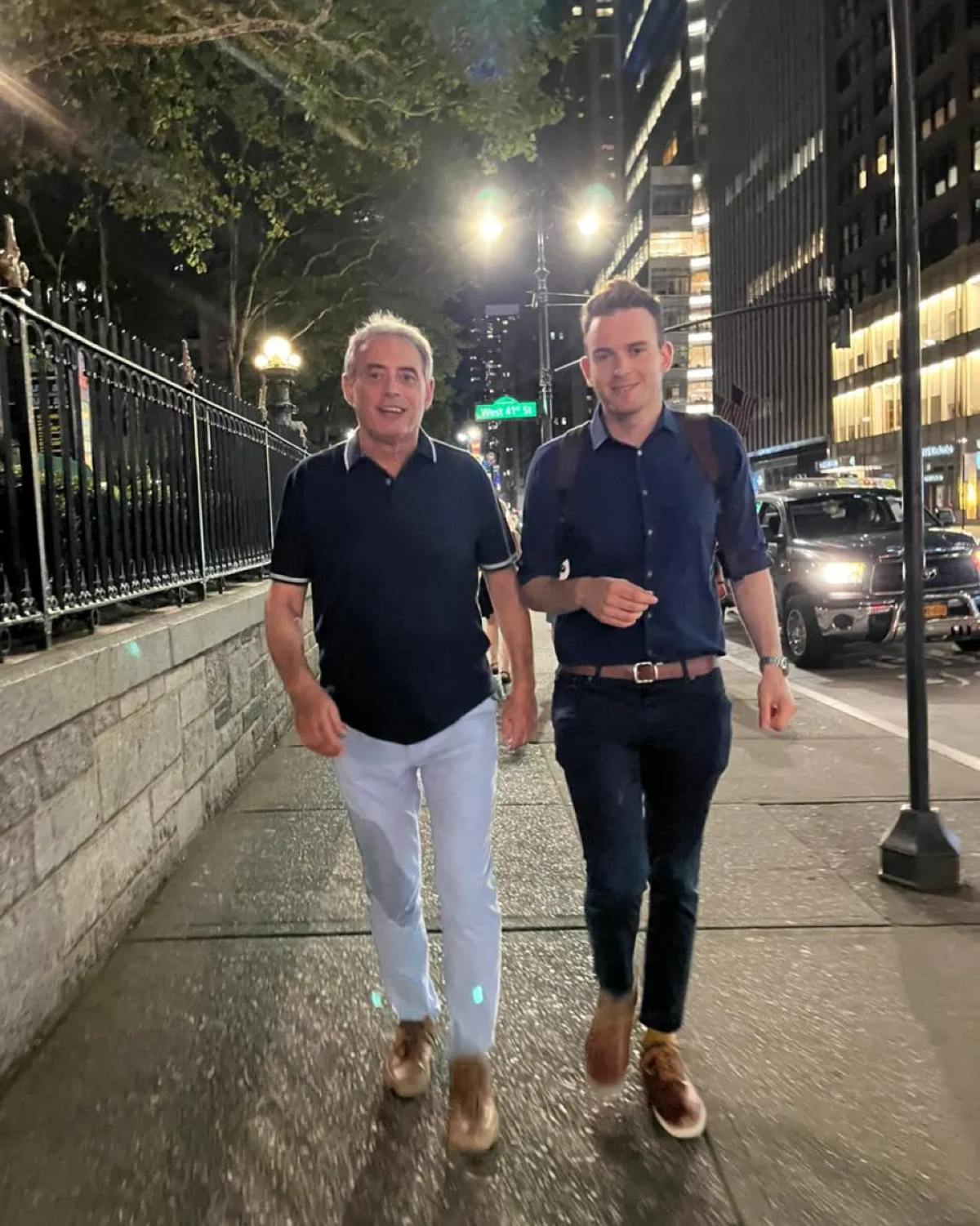 O Ιορδάνης Χασαπόπουλος με τον γιο του