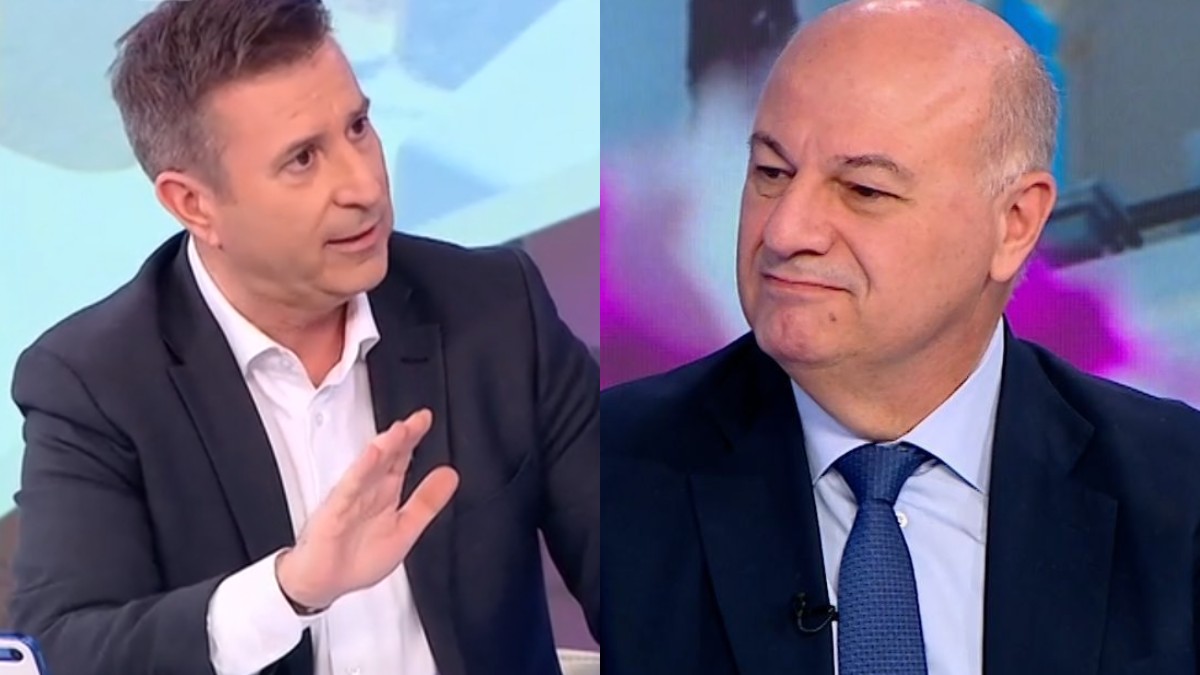 Άγριο στρίμωγμα του προκλητικού Τσιάρα από τον Παναγιώτη Στάθη