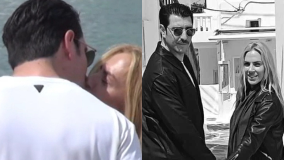 Η Ντορέττα Παπαδημητρίου και ο Γιώργος Γεροντιδάκης αποκαλύπτονται – Φρέσκες εικόνες μετά το φιλί